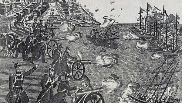 Вот ваши орудия! — 22 апреля 1854 года четырёхорудийная батарея прапорщика Щёголева спасла Одессу от вражеского флота - Sputnik Южная Осетия