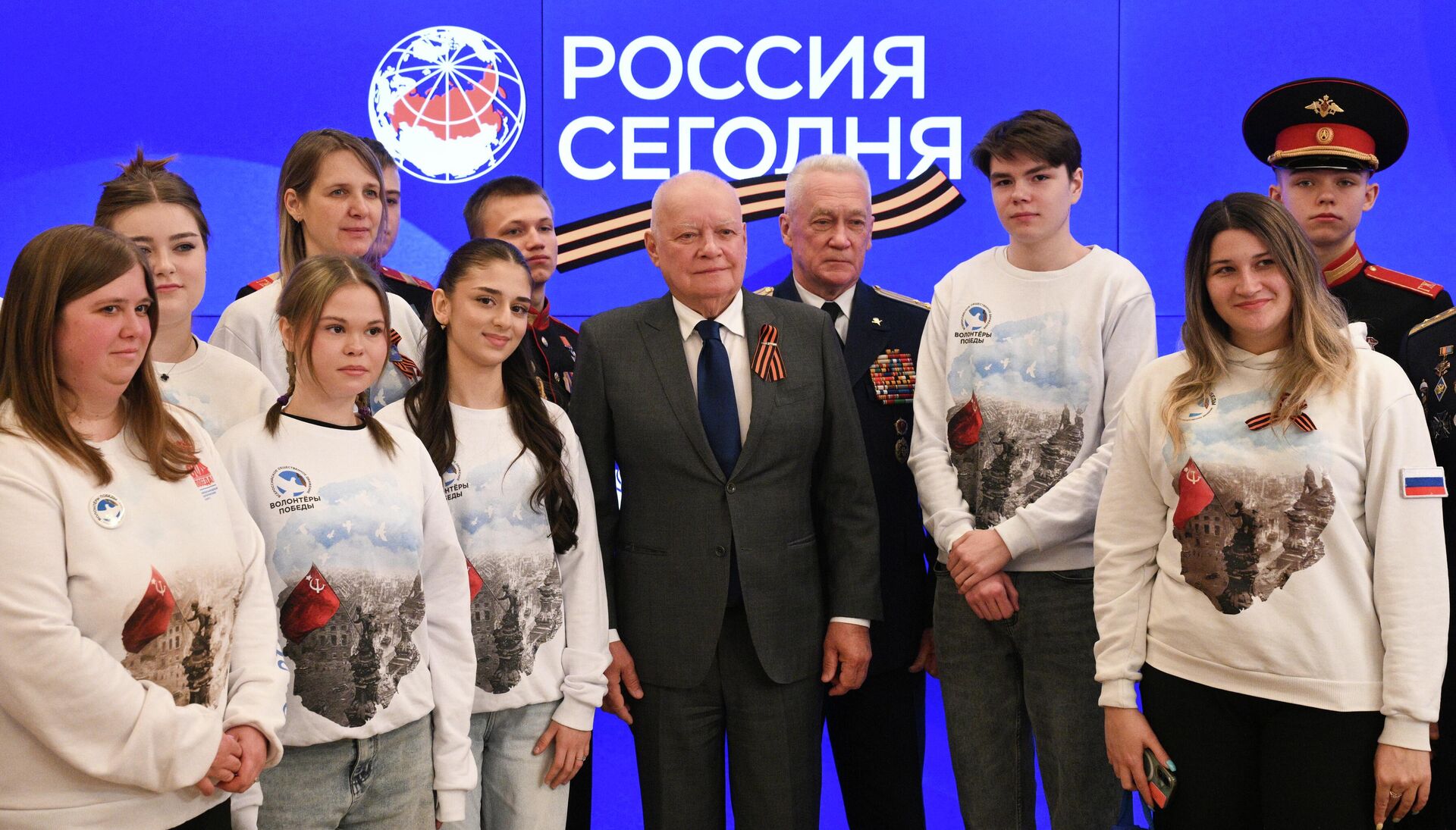 Пресс-конференция, посвященная старту акции Георгиевская ленточка - Sputnik Южная Осетия, 1920, 22.04.2026