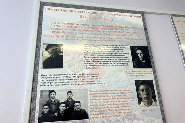 В Цхинвале открыли памятник участнику ВОВ Николаю Габараеву в рамках проекта Победили вместе - Sputnik Южная Осетия