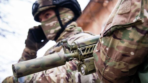 Бойцы спецназа ФСБ. Архивное фото  - Sputnik Южная Осетия