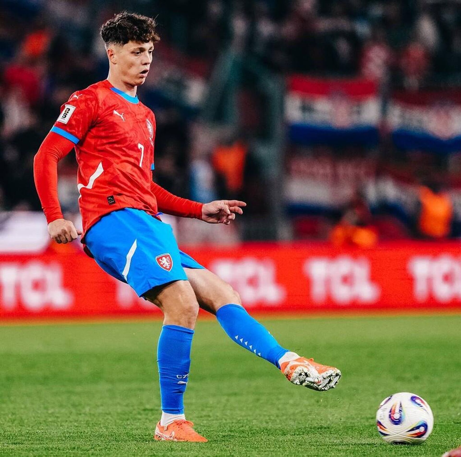 Полузащитник сборной Чехии Ладислав Крейчи - Sputnik Южная Осетия, 1920, 23.04.2026