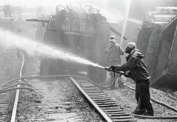 Дезактивация территории Чернобыльской атомной электростанции - Sputnik Южная Осетия