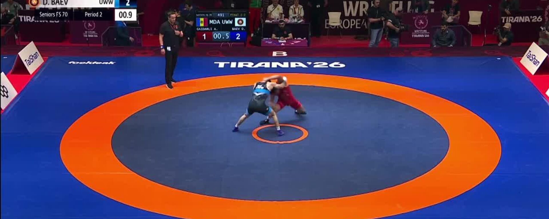 Осетинская машина: Давид Баев снова лучший борец в Европе - Sputnik Южная Осетия, 1920, 25.04.2026