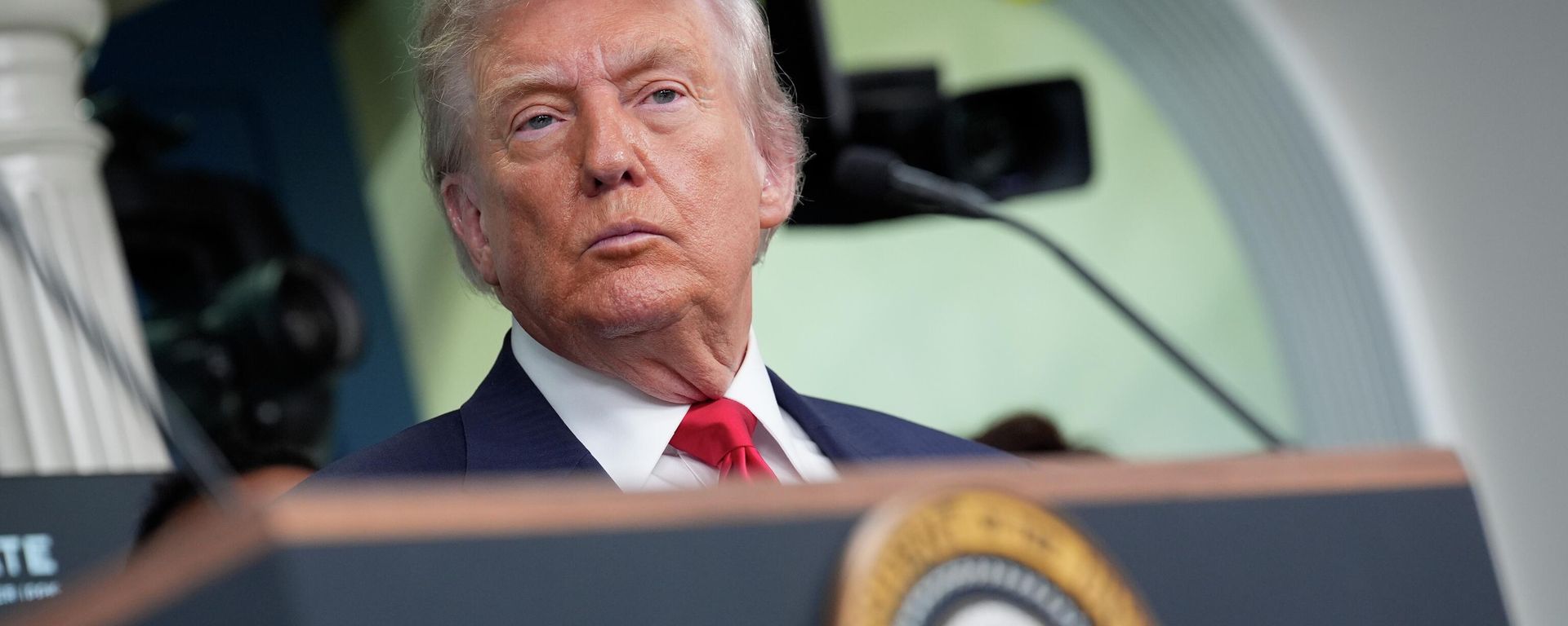 Выступление президента США Д. Трампа - Sputnik Южная Осетия, 1920, 05.09.2026