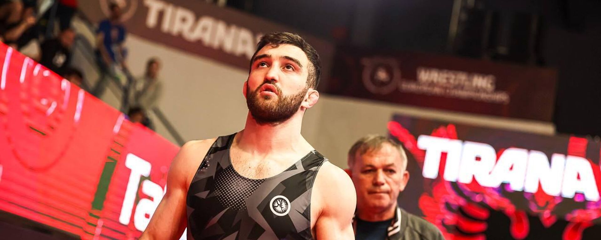 Осетинский борец Давид Баев на турнире в Тиране  - Sputnik Южная Осетия, 1920, 27.04.2026