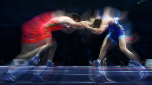 Чемпионат по вольной борьбе. Архивное фото  - Sputnik Южная Осетия