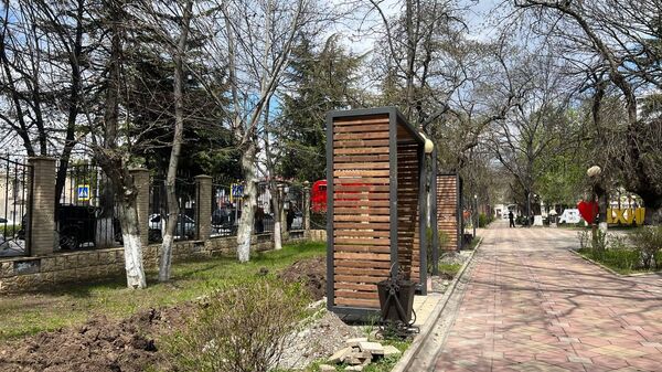 Цхинвалы ногдзауты парк - Sputnik Хуссар Ирыстон