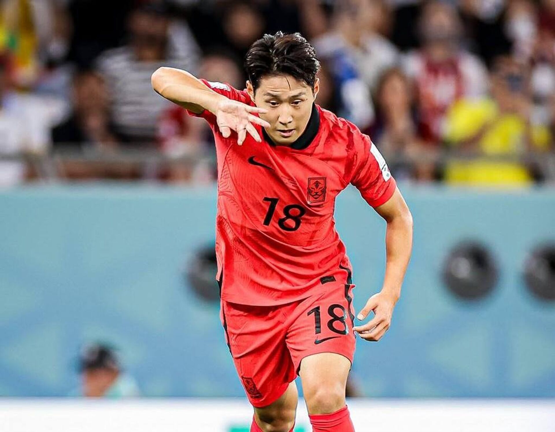 Нападающий сборной Южной Кореи Ли Кан Ин - Sputnik Южная Осетия, 1920, 27.04.2026