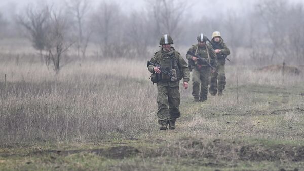 Российские военнослужащие в зоне СВО. Архивное фото  - Sputnik Южная Осетия