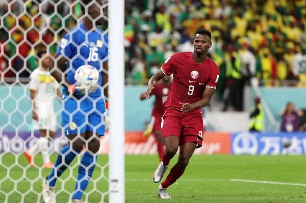 Мохаммед Мунтари после забитого гола в ворота сенегальской сборной на ЧМ-2022  - Sputnik Южная Осетия