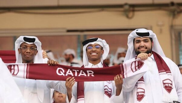 Катарские болельщики  - Sputnik Южная Осетия
