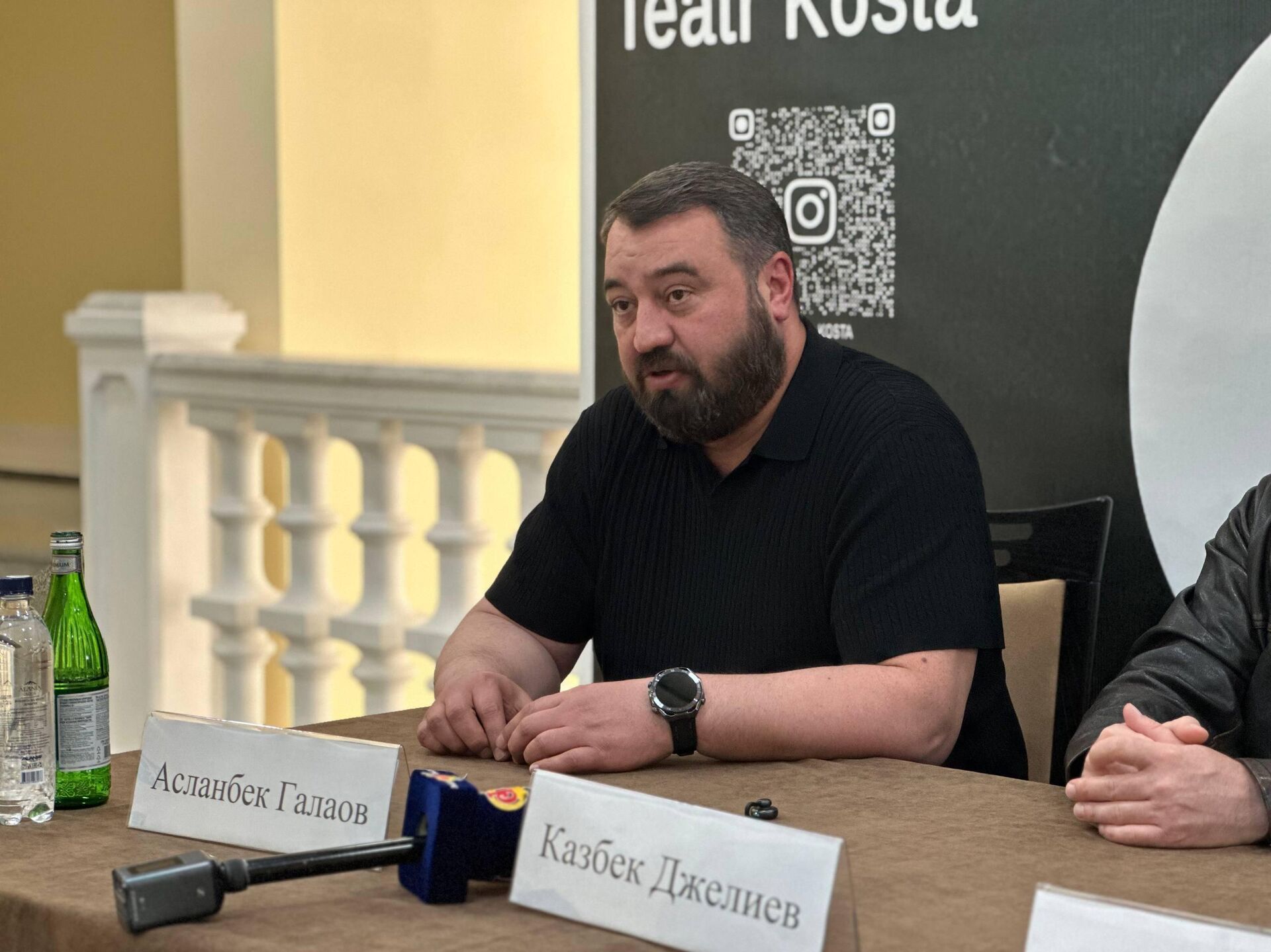 Пресс-подход владикавказского ТЮЗ Саби - Sputnik Южная Осетия, 1920, 29.04.2026