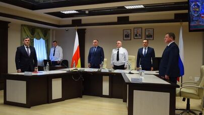 Торжественное мероприятие в честь 17-й годовщины со дня образования Погрануправления ФСБ РФ в РЮО