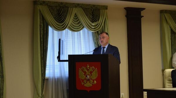 Торжественное мероприятие в честь 17-й годовщины со дня образования Погрануправления ФСБ РФ в РЮО - Sputnik Южная Осетия