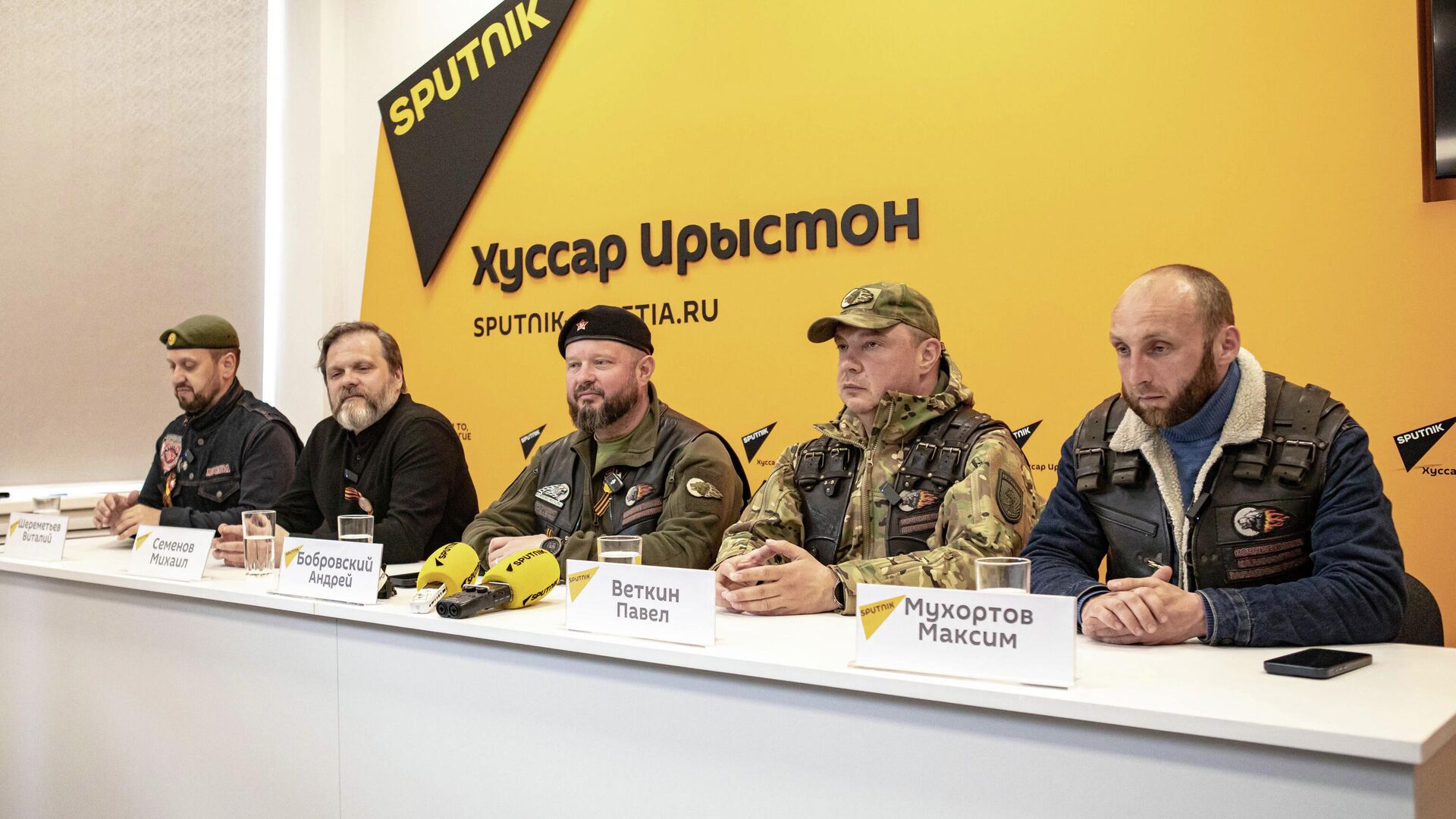 Представители мотоклуба Ночные волки - Sputnik Южная Осетия, 1920, 05.05.2026