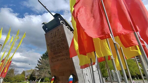 Танк Ивана Тимошкина - Sputnik Южная Осетия