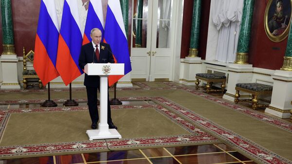 Пресс-конференция президента Владимира Путина - Sputnik Южная Осетия