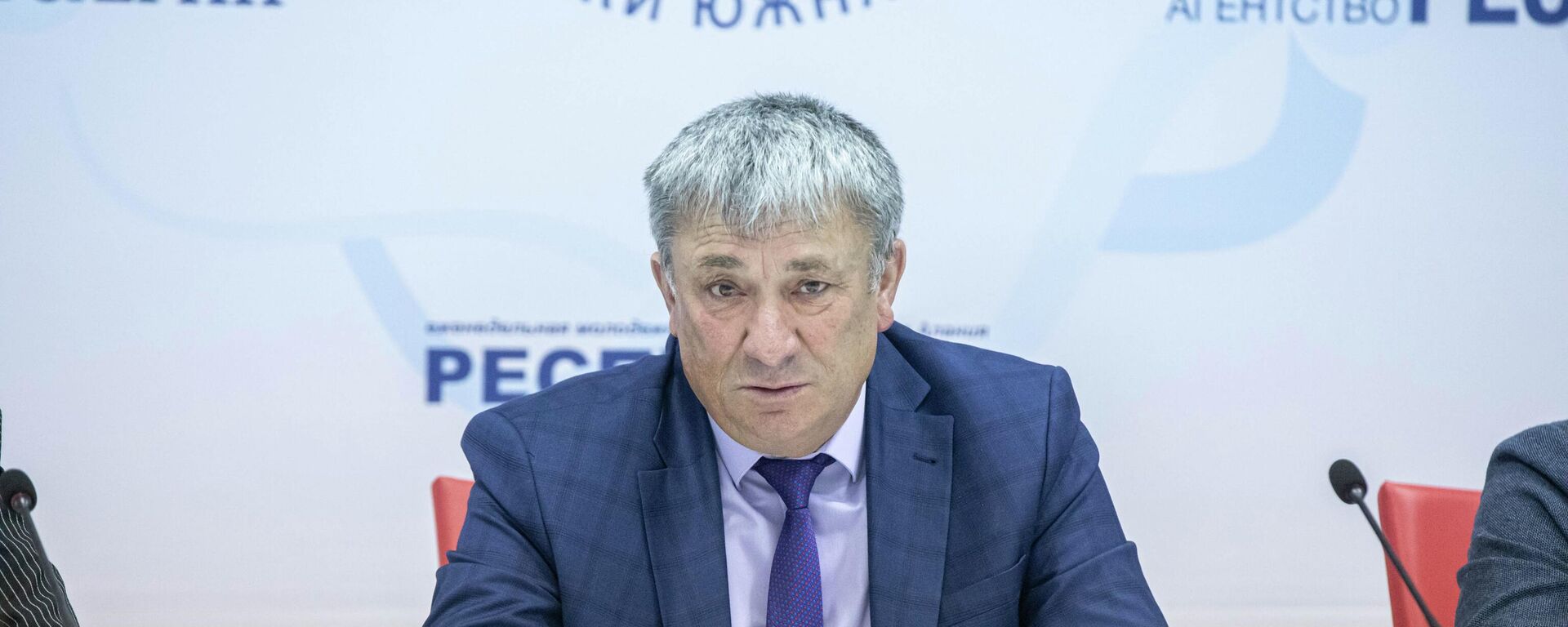Пресс-конференция в Комитете информации и печати с Вахтангом Мамитовым, Ацамазом Тедеевым и Игорем Мулдаровым - Sputnik Южная Осетия, 1920, 12.05.2026