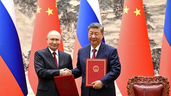 Официальный визит президента РФ Владимира Путина в Пекин - Sputnik Южная Осетия
