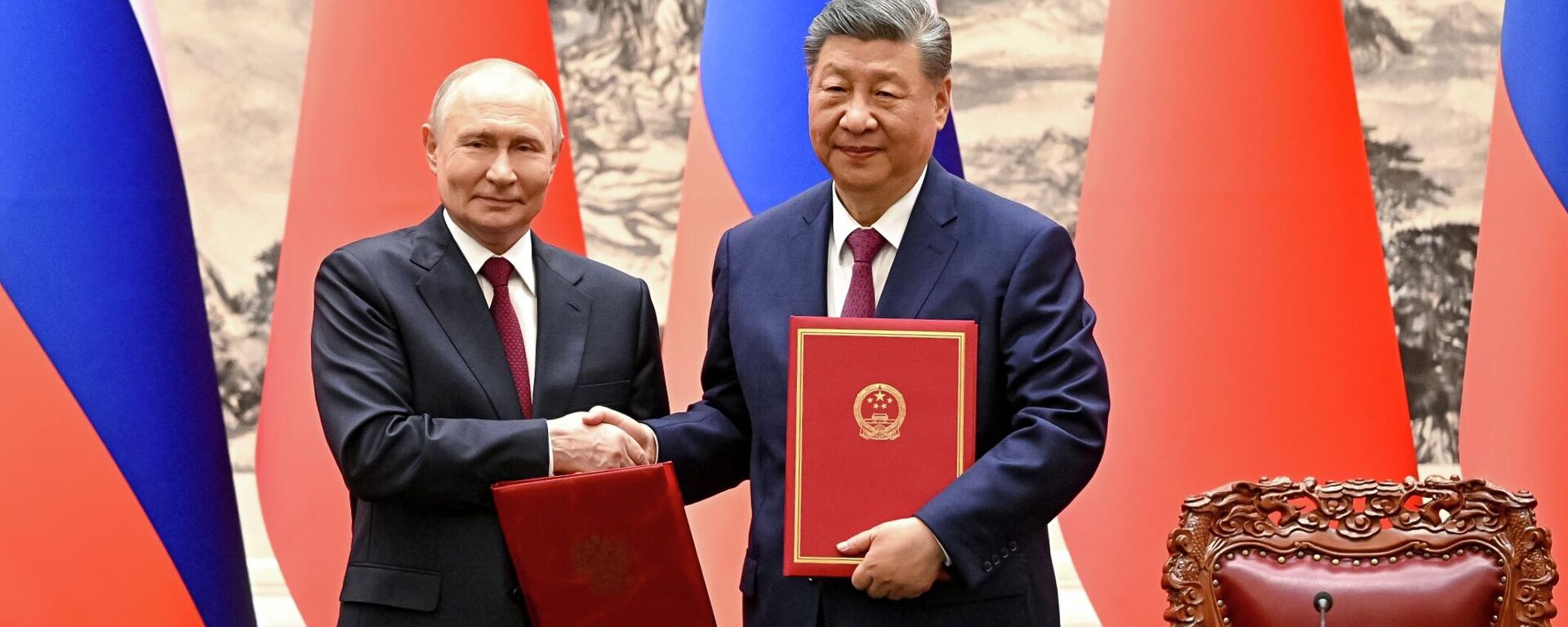 Официальный визит президента РФ Владимира Путина в Пекин - Sputnik Южная Осетия, 1920, 20.05.2026