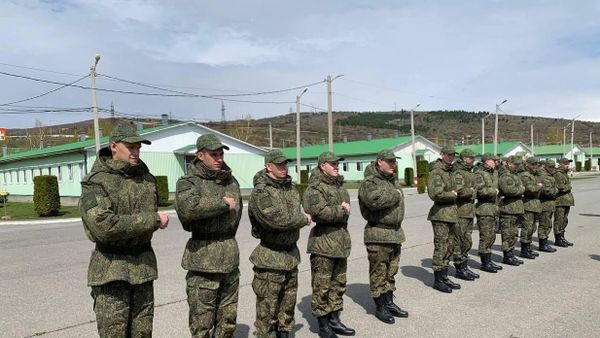 Новобранцы российской военной базы в Южной Осетии  - Sputnik Южная Осетия