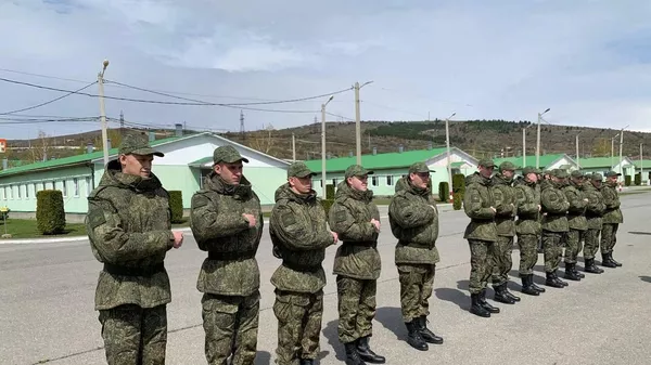 Новобранцы российской военной базы в Южной Осетии  - Sputnik Южная Осетия