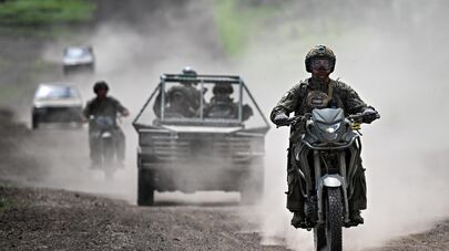 Российские военнослужащие в зоне проведения СВО. Архивное фото 