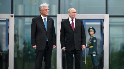 Государственный визит президента РФ Владимира Путина в Казахстан