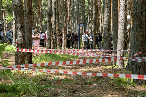 Военно-спортивная игра Зарница в Цхинвале Военно-спортивная игра Зарница в Цхинвале - Sputnik Южная Осетия