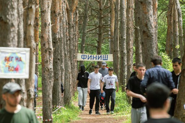 Военно-спортивная игра Зарница в Цхинвале Военно-спортивная игра Зарница в Цхинвале - Sputnik Южная Осетия