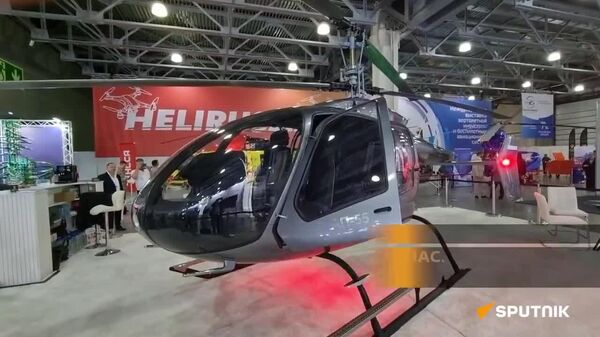 Крылатый универсал: новейший легкий вертолёт АП-55 представили на выставке HeliRussia-2026 - Sputnik Южная Осетия