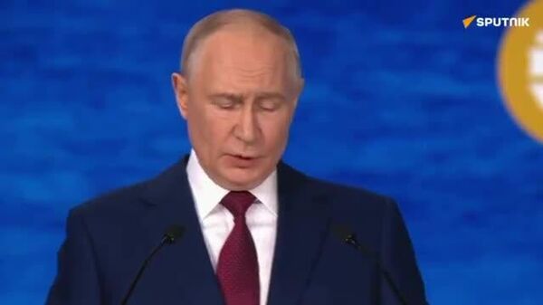 Более 80% строительных проектов АЭС в мире реализуются при участии Росатома, сообщил Путин на полях ПМЭФ - Sputnik Южная Осетия