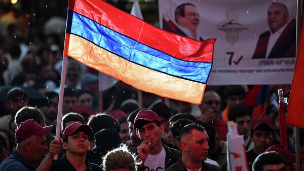 Предвыборная агитация в Ереване - Sputnik Южная Осетия