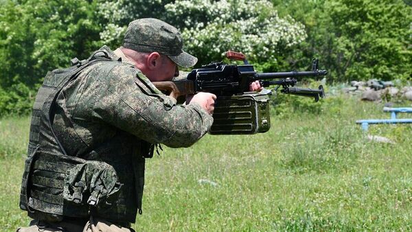 Занятия по тактической и боевой подготовке военнослужащих Минобороны Южной Осетии - Sputnik Южная Осетия