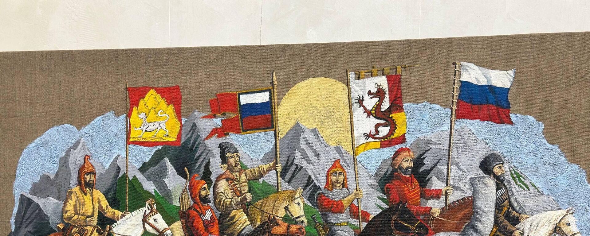 Выставка Союза художников Южной Осетии ко Дню России - Sputnik Южная Осетия, 1920, 12.06.2026