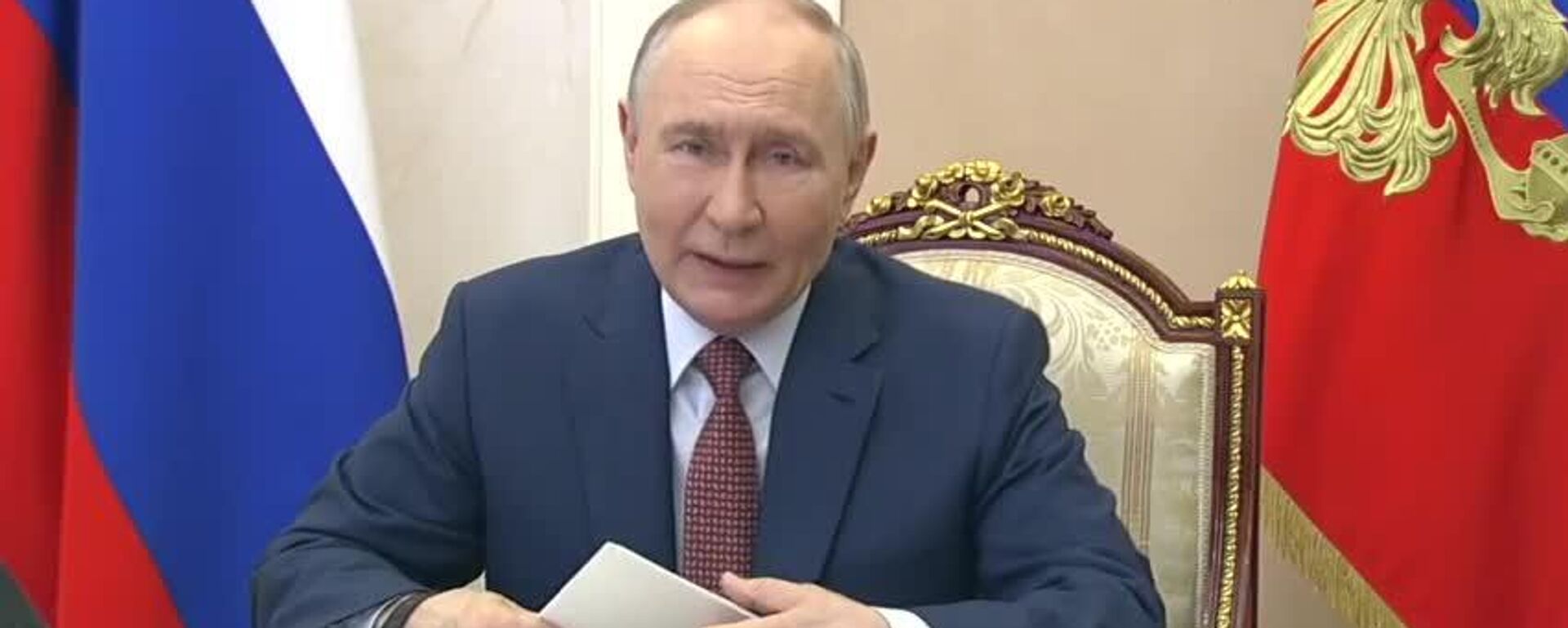 Враг не может сдержать натиск и переходит к террористическим методам: российская армия продвигается по всем направлениям СВО, заявил Путин - Sputnik Южная Осетия, 1920, 13.06.2026