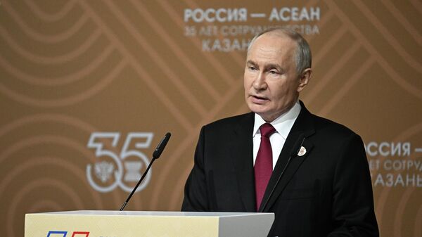 Президент РФ Владимир Путин на саммите Россия - АСЕАН в Казани - Sputnik Южная Осетия