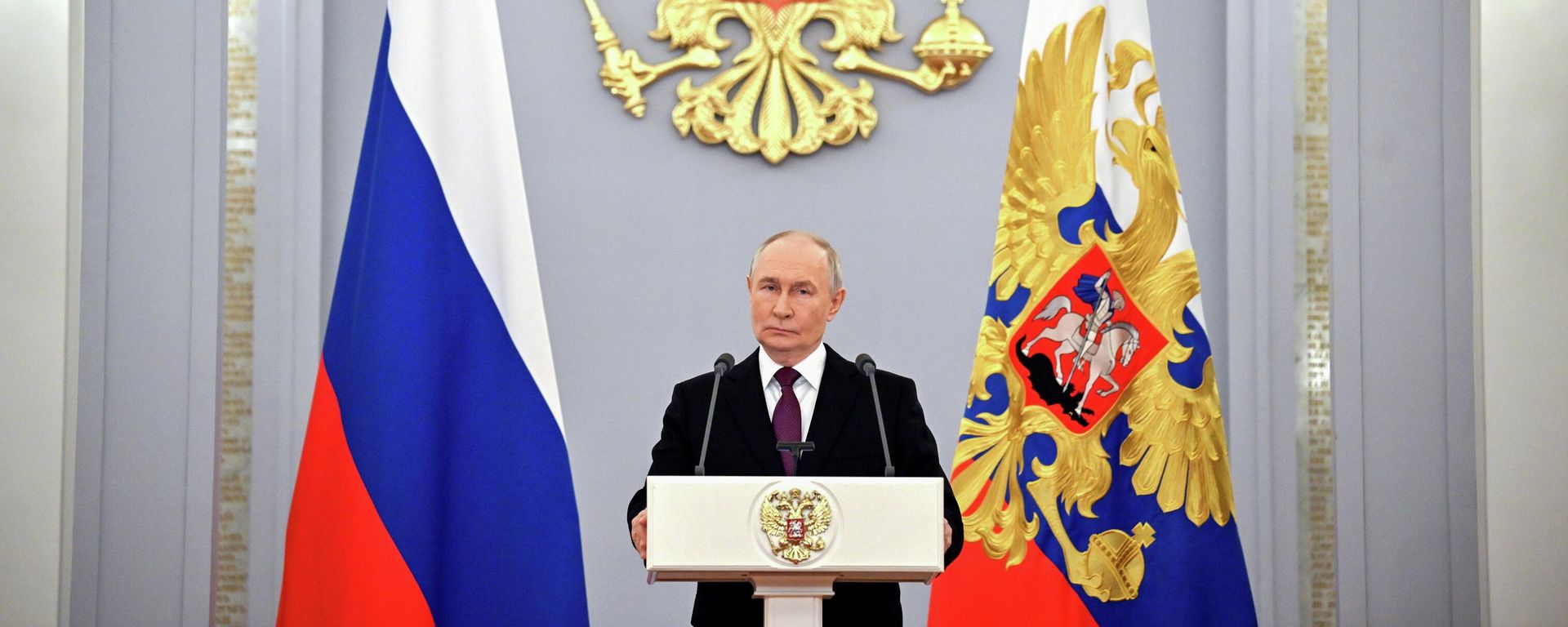 Встреча Владимира Путина с выпускниками вузов силовых ведомств - Sputnik Южная Осетия, 1920, 23.06.2026