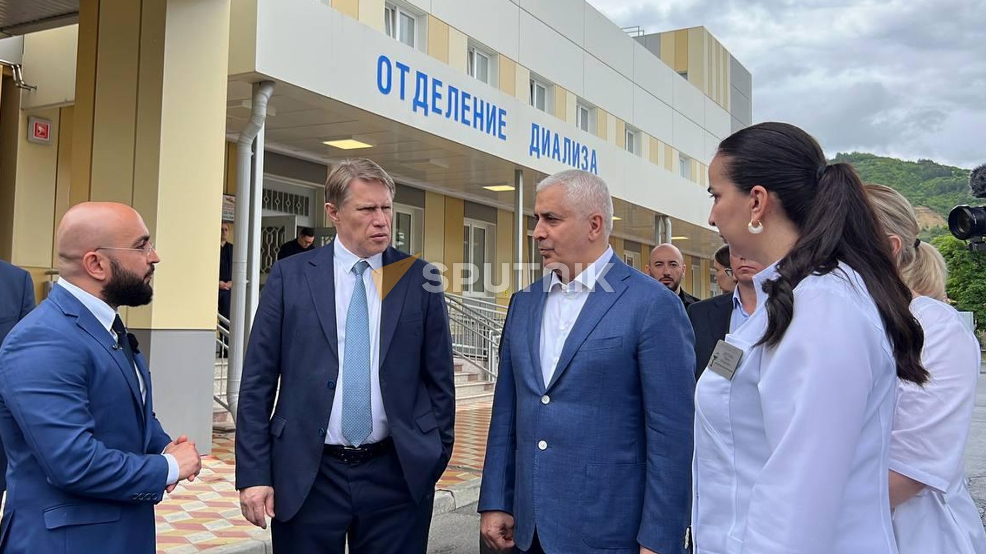 Визит министра здравоохранения России Михаила Мурашко в Южную Осетию - Sputnik Южная Осетия, 1920, 27.06.2026