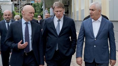 Визит министр здравоохранения России Михаила Мурашко в Южную Осетию