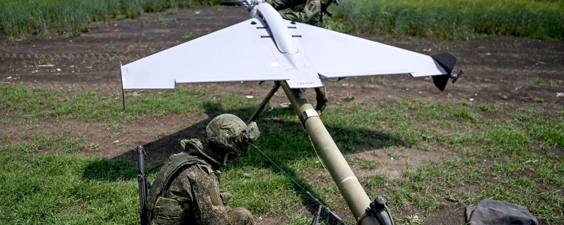 Боевая работа расчета БПЛА БМ-70 в зоне СВО - Sputnik Южная Осетия, 1920, 09.07.2026