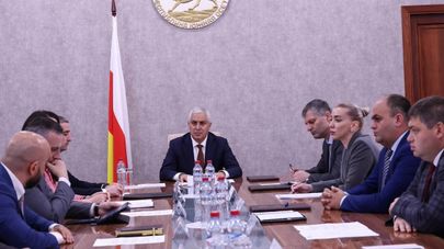 Исполняющий обязанности президента Южной Осетии Марат Камболов