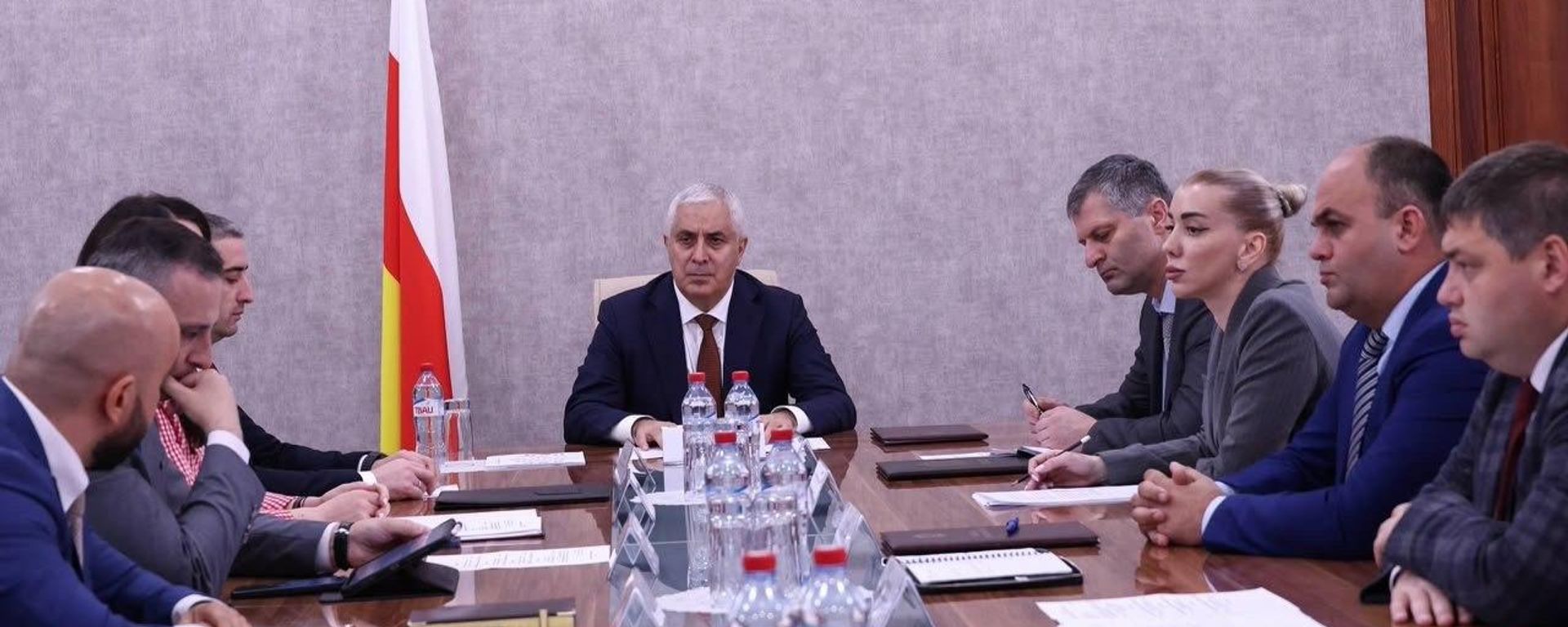 Исполняющий обязанности президента Южной Осетии Марат Камболов - Sputnik Южная Осетия, 1920, 09.07.2026