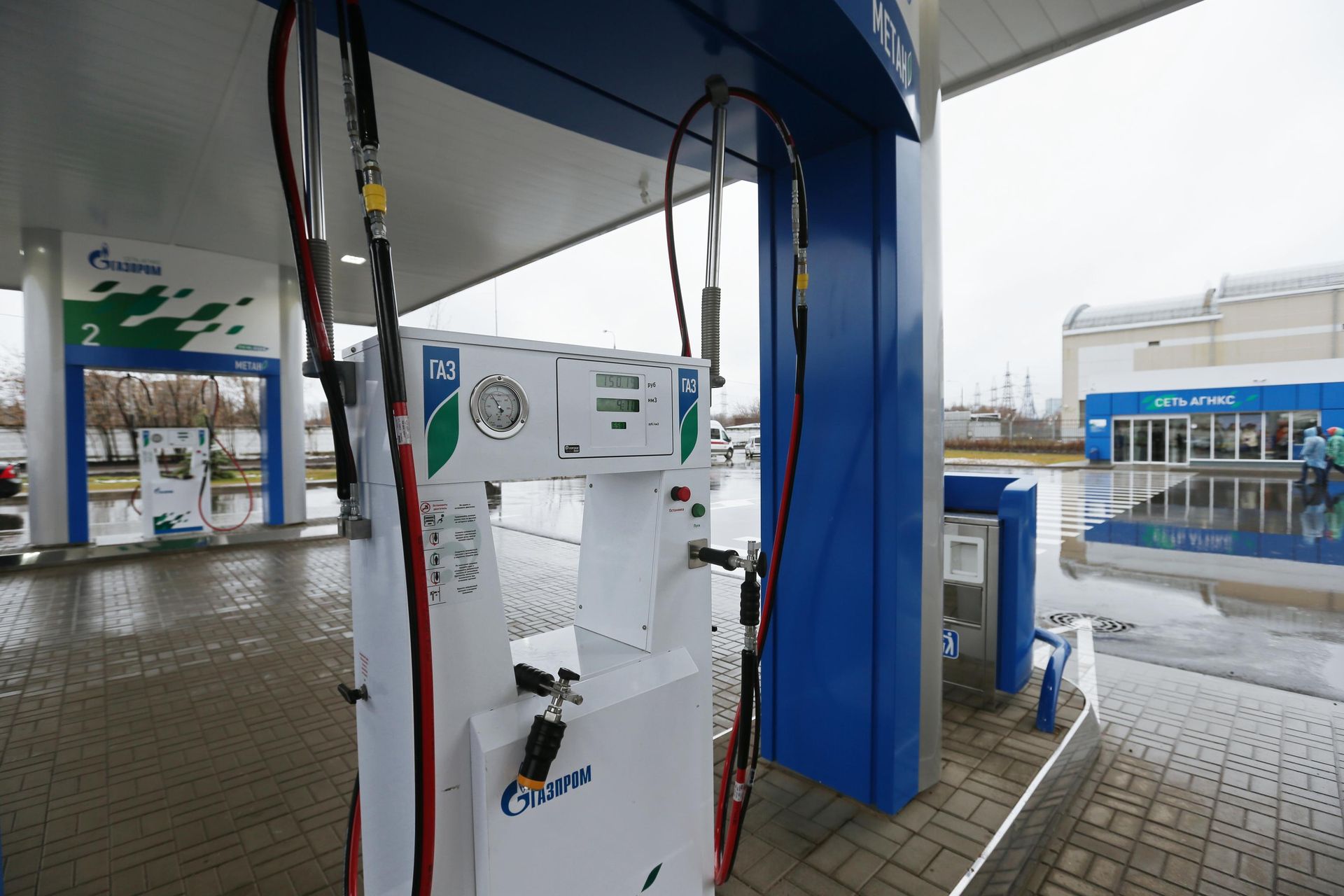 Автомобильная газонаполнительная компрессорная станция Газпром - Sputnik Южная Осетия, 1920, 12.07.2026