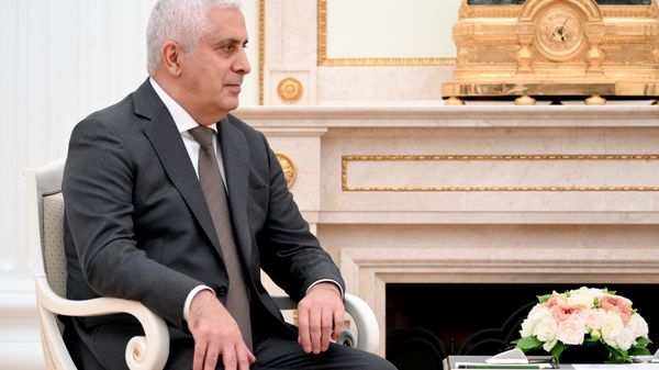 Встреча президента РФ Владимира Путина и врио президента Южной Осетии Марата Камболова - Sputnik Южная Осетия