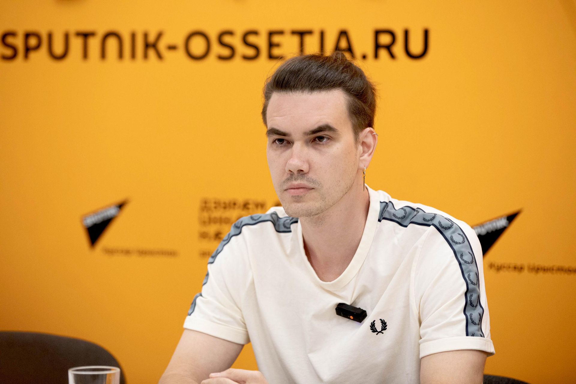 Филипп Дульмаченко на пресс-конференции в Sputnik - Sputnik Южная Осетия, 1920, 21.08.2026
