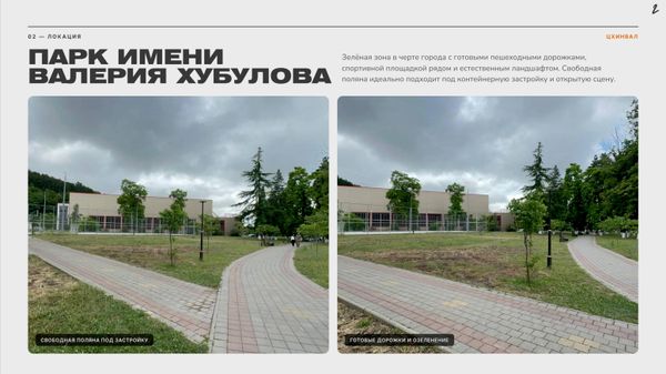 Проект творческого пространства Арт-Перевал в парке им. В. Хубулова - Sputnik Южная Осетия
