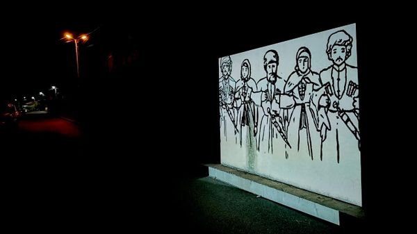 Реализация художественного проекта Цхинвал — живая история. - Sputnik Южная Осетия