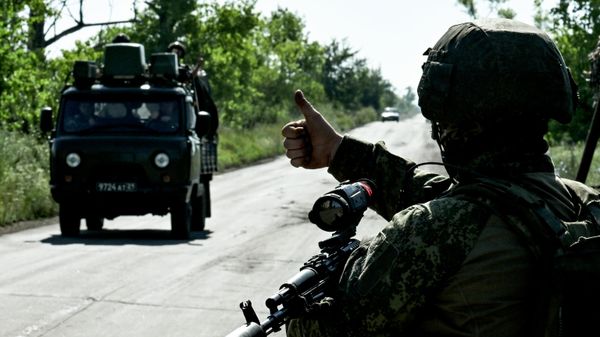 Российские военнослужащие в зоне СВО. Архивное фото  - Sputnik Южная Осетия