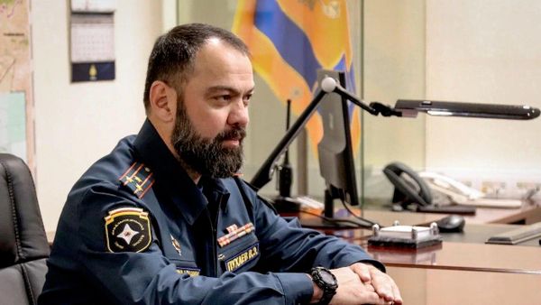 Встреча глав МЧС Южной и Северной Осетии  - Sputnik Южная Осетия